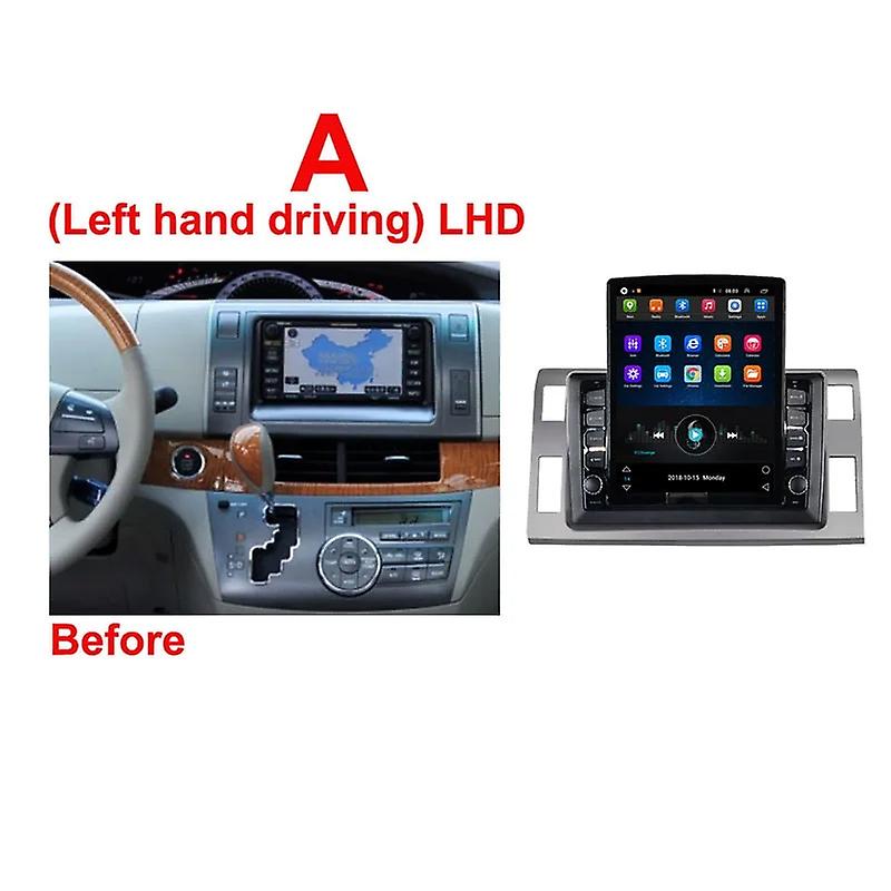 Android For Toyota Previa 3 III XR50 Estima 2006-2019 Tesla Type Multimedia Stereo Car Player Radio
