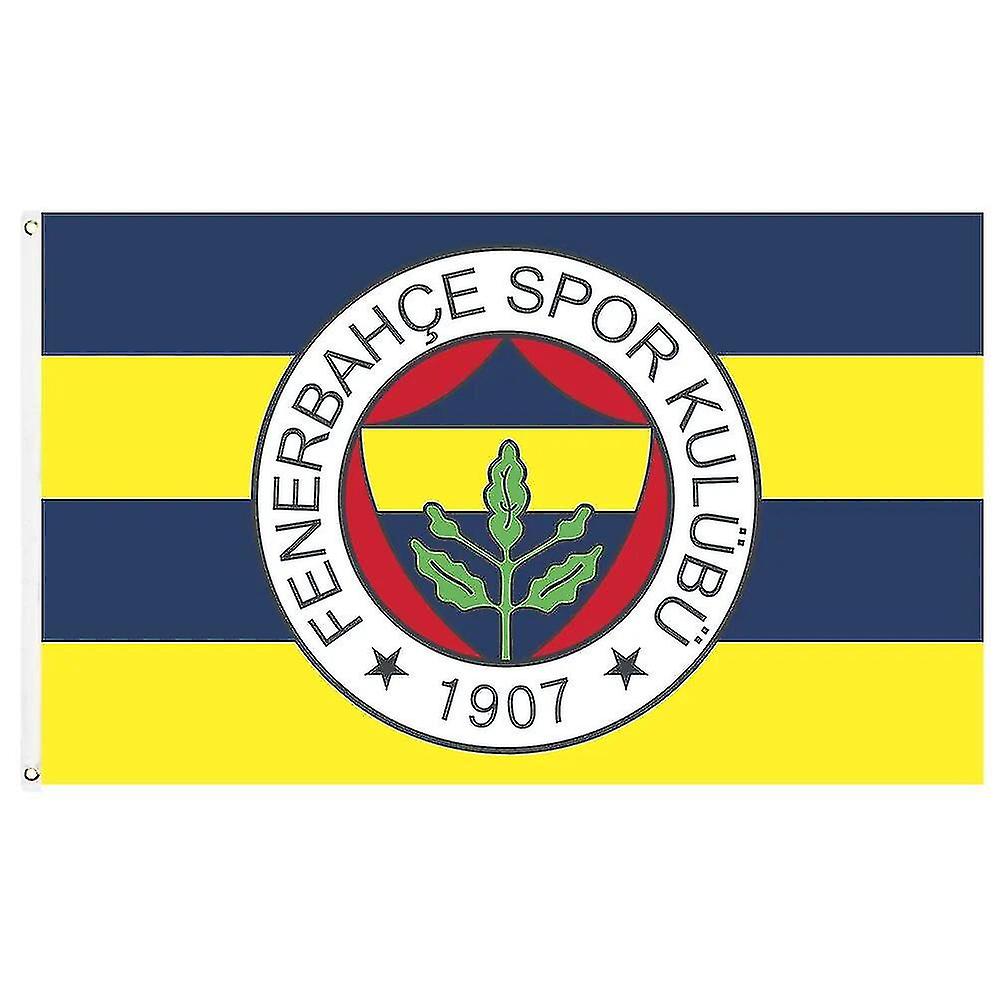 Flagcore 90x150cm Τουρκία Fenerbahce Sk 1907 Μπλε Κίτρινη Σημαία-xdd