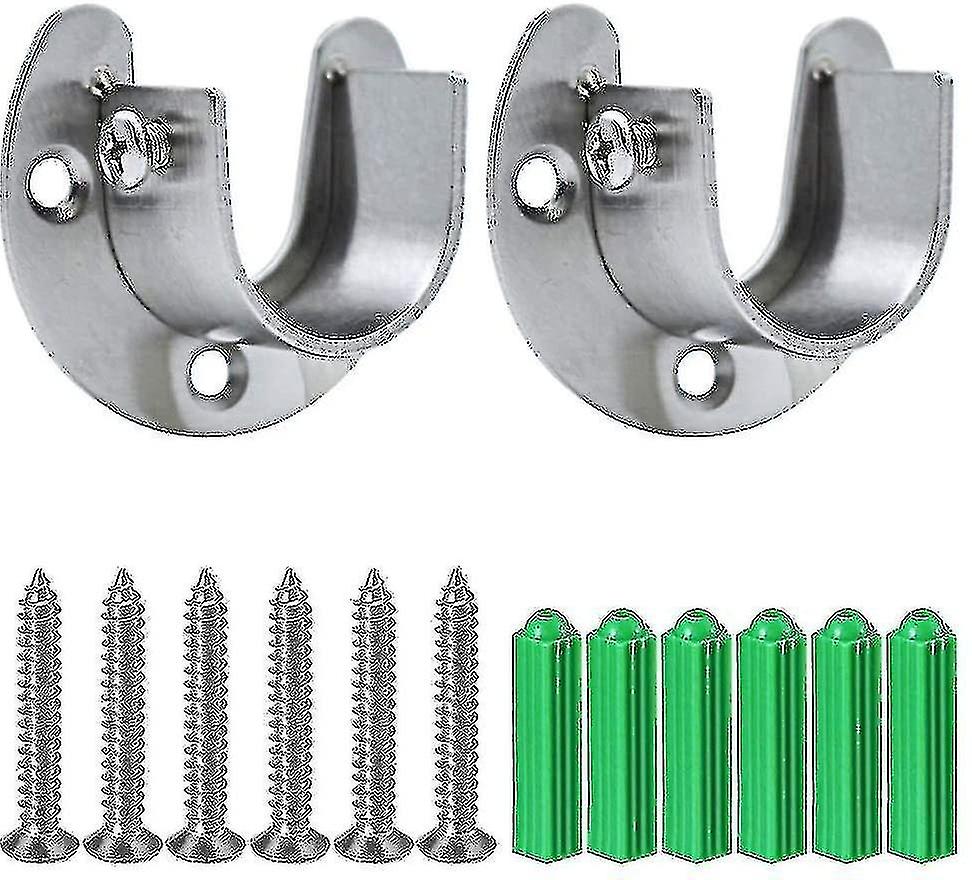 Cabinet pipe rod round pipe bracket