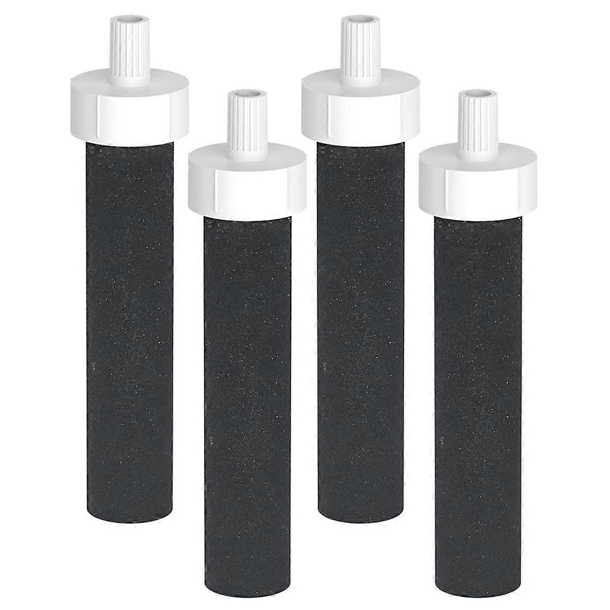 Vervanging voor waterfilter, waterflesfilter BB06 hardzijdig, roestvrijstalen flessenfilter, 4pack