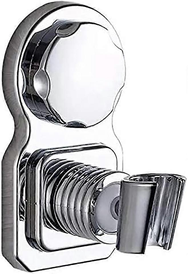 Adjustable hand shower holder - No-drill mounting with suction cup