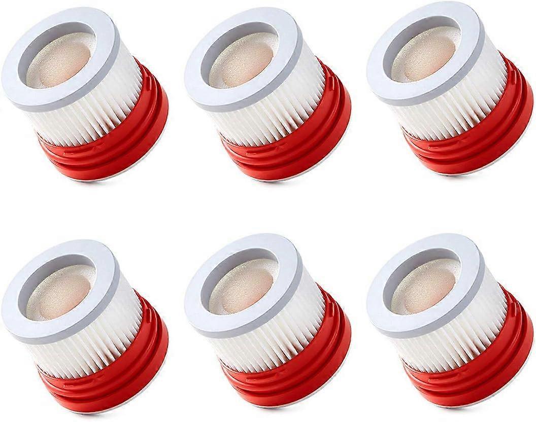 Lote de 6 filtros HEPA de rechange pour aspirateur main Xiaomi Dreame V8 V9 V9B V9P XR V10 V11