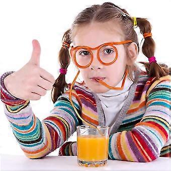 thumbnail image 2 of Crazy Multicolored Plastic Drinking Straws – Reusable Fun Straws For Party Games, Gifts, And Kids (Pack Of 1) 2 of 4