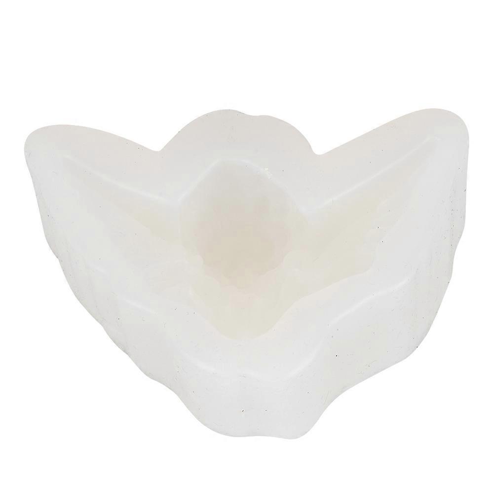 Moule en silicone Transparent mignon ange en forme d’aile pour la décoration de pendentif artisanal fait à la main
