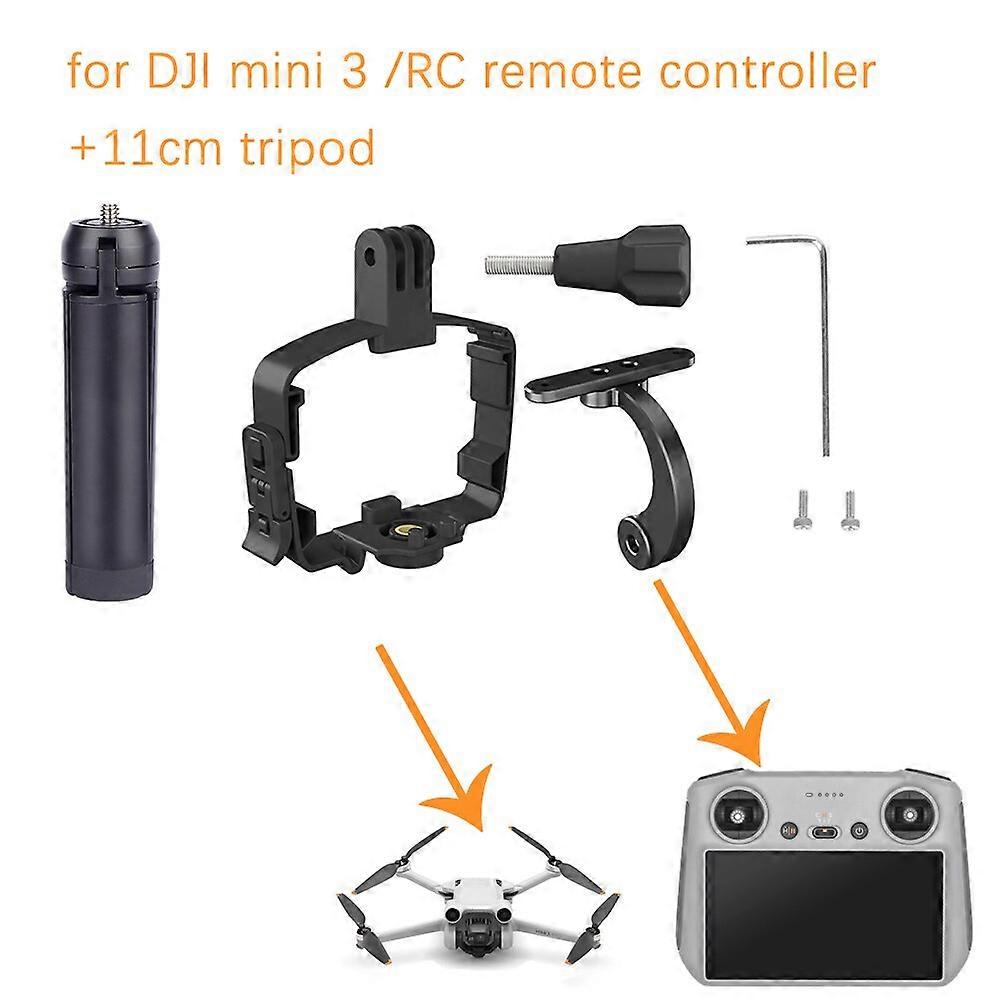 Handheld Stand for DJI Mini 3 Pro Camera Remote Control Fixed Grip Photography Kit for Mini 3 Pro Bracket Tripod