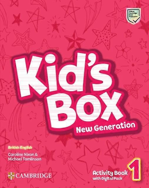 Kids Box New Generation Level 1 Activity Book With Digital Pack British English by Michael Tomlinson Paperback Book