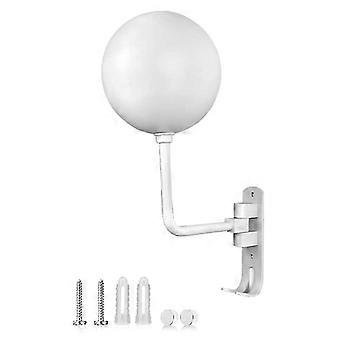 1pcs 180 Motorcycle Helmet Rack, Rotation Metal Helmet Holder Wall Mount, Helmet Holder For Motorc
