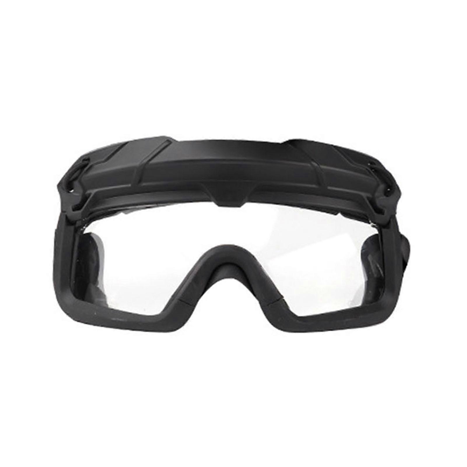 Tactical Anti Fog Goggles Anti-Scratch Lens Goggles Glasses 2 Modes Safety Goggles for Airsoft Paintball Hunting Hiking