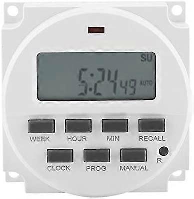 ZK- 12V DC/AC programmable timer switch, mini timer switch, digital intelligent control electronic timer
