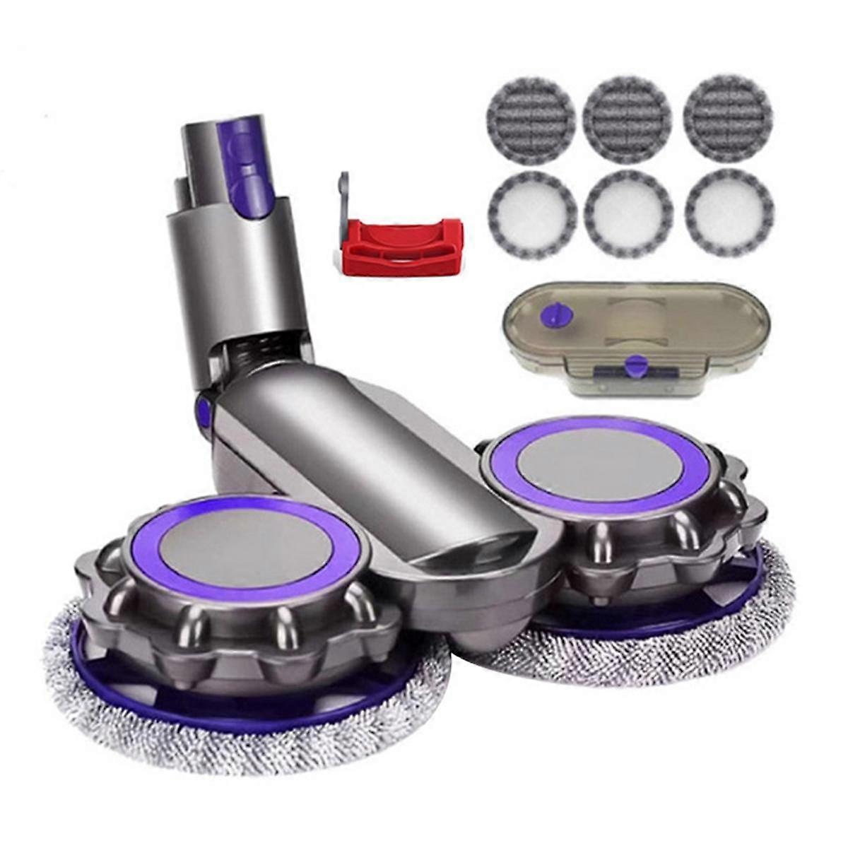 Elektrischer Bodenwischer für V7 V8 V11 V10 V15 Staubsaugeraufsatz mit Wassertrank mit Schalter Tri