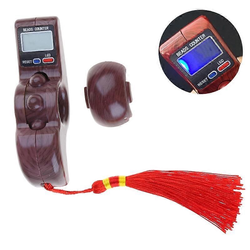 Compteur numérique LCD 0-99999, manuel, avec clic, ABS