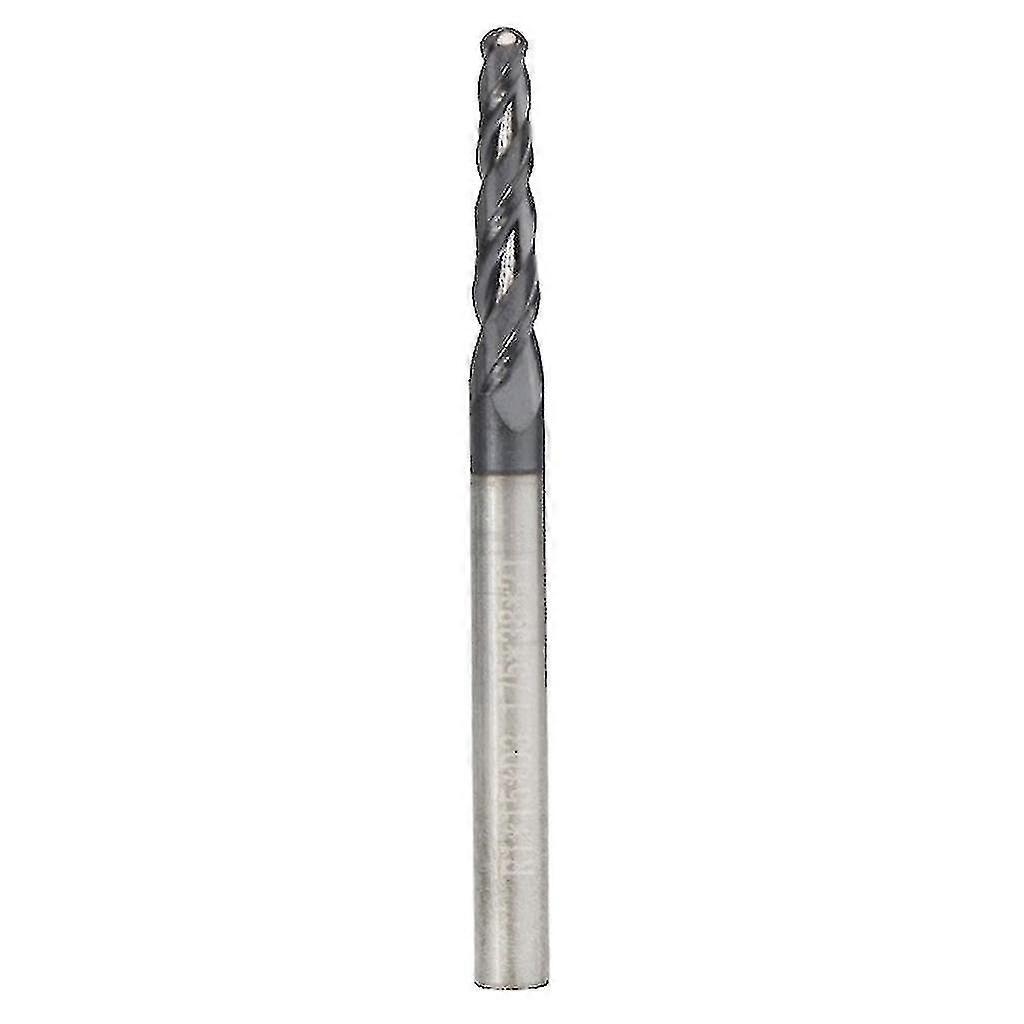 Carbide Cnc Carving Engraving Tool Tapered End Mill Cutter R0.25/0.5/0.75/1.0( Size : R1.0*15*3.175*40 )