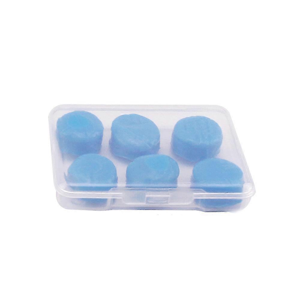 Silicone Ear Plugs Soft Protective Waterproof Noise Cancelling Putty Ear Plugs Moldable Earplugs Set With Clear Storage Boxes For Swimming Sleeping2b