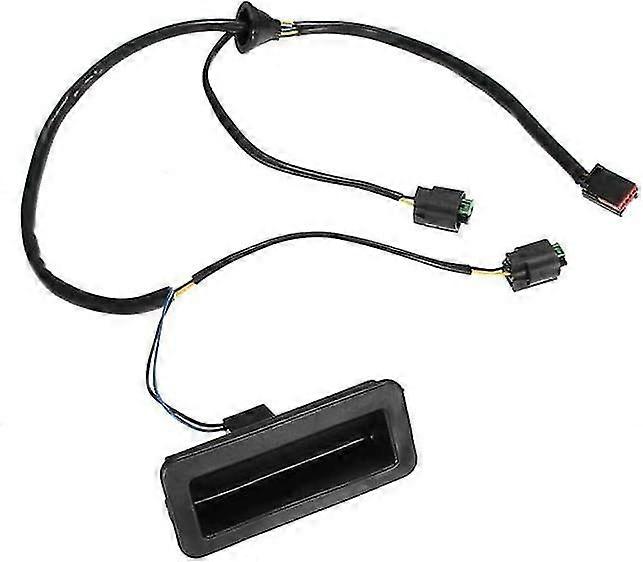 Rear Tailgate Release Switch And Wiring Device (black) (1pcs)