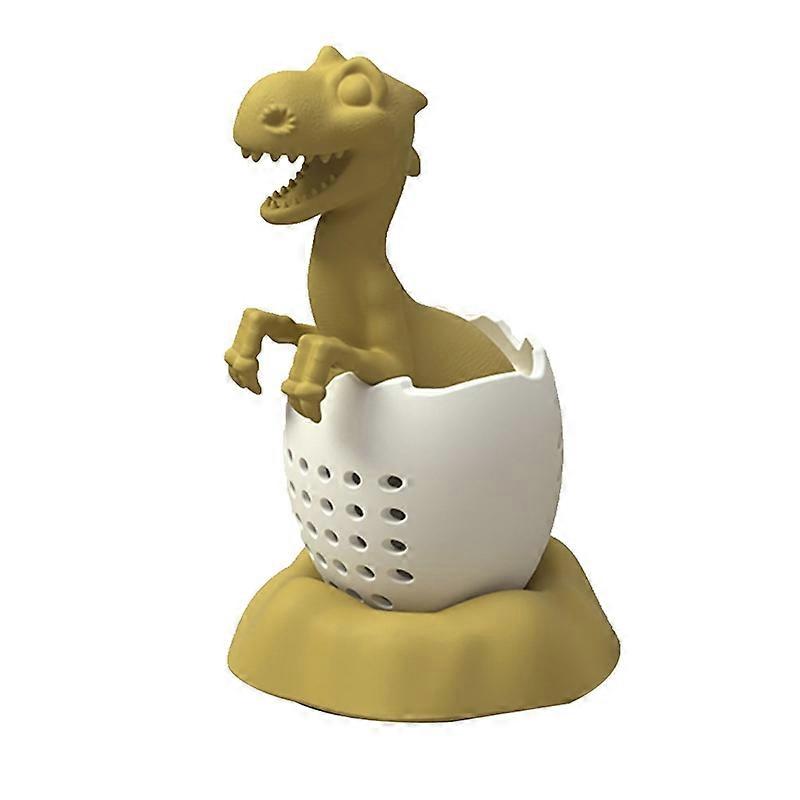 Hatched Dinosaur Silicone Tea Infuser Leaf Strainer Filter Diffuser Drink Tool