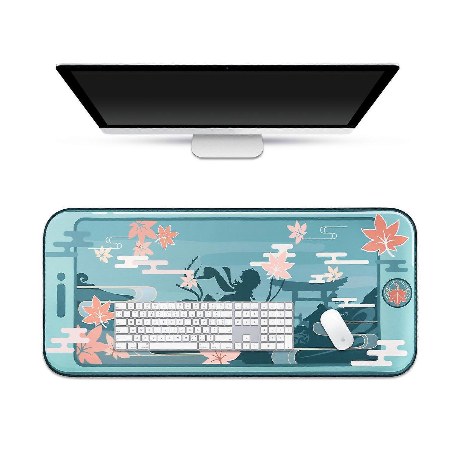 Extra large desk pad and mouse pad, 76.534.5cm