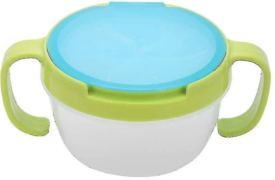 Baby Feeding Bowl Spill Proof Snack Containers Bpa Free Dual Handle Lunch Containers
