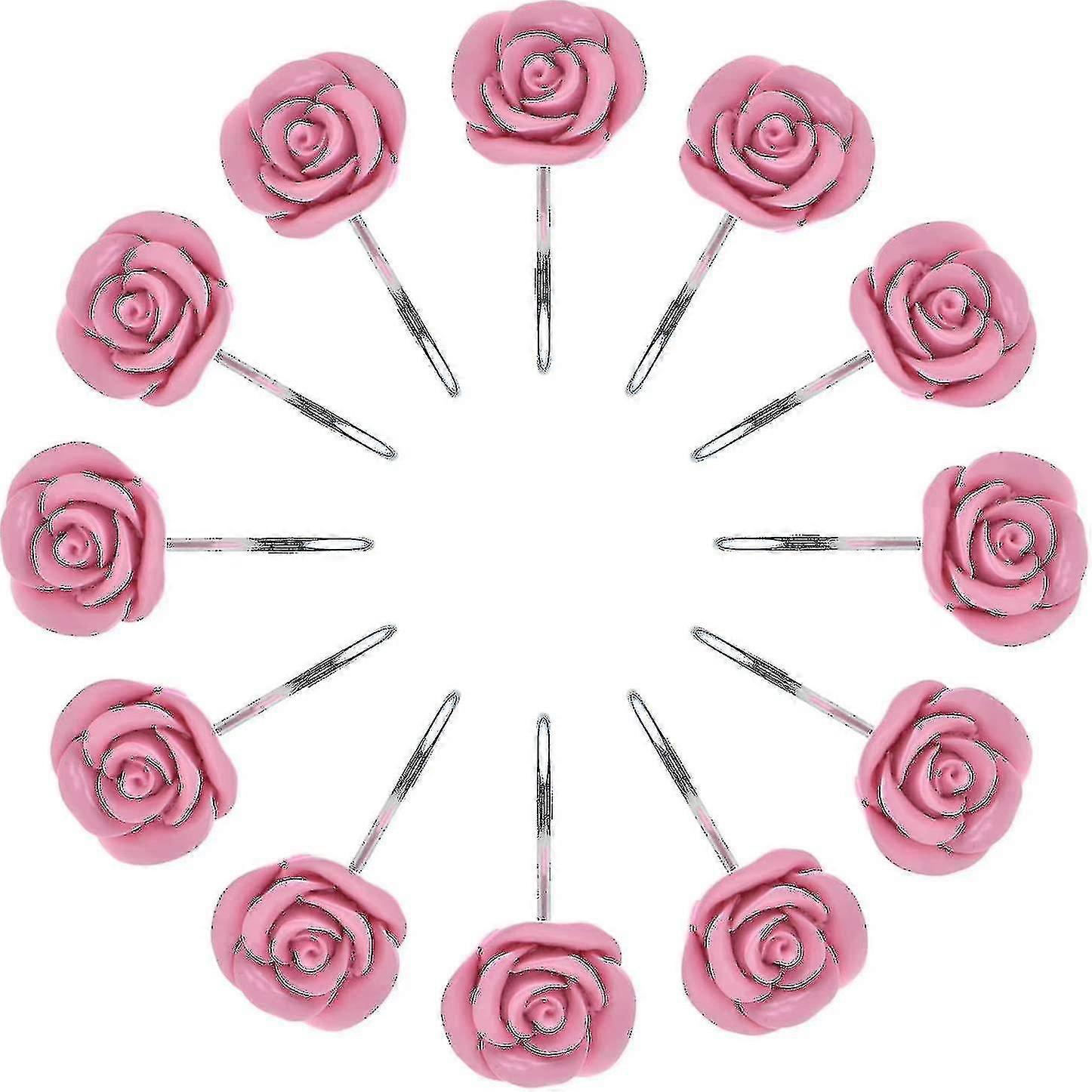 12 Rust -proof Bathroom Decorative Hooks