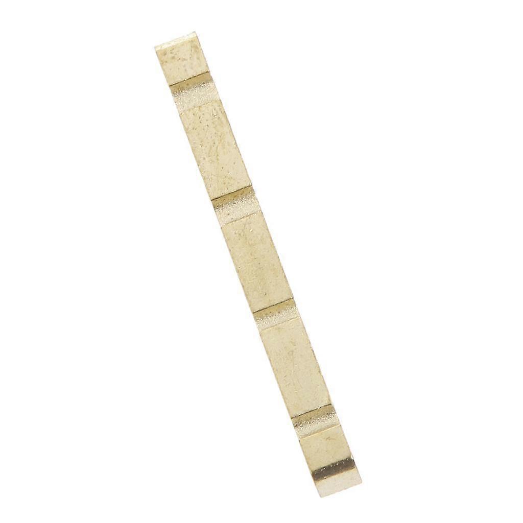 4x 1 Piece Brass Nut for 4-string Bass Parts 38 * 3.6mm