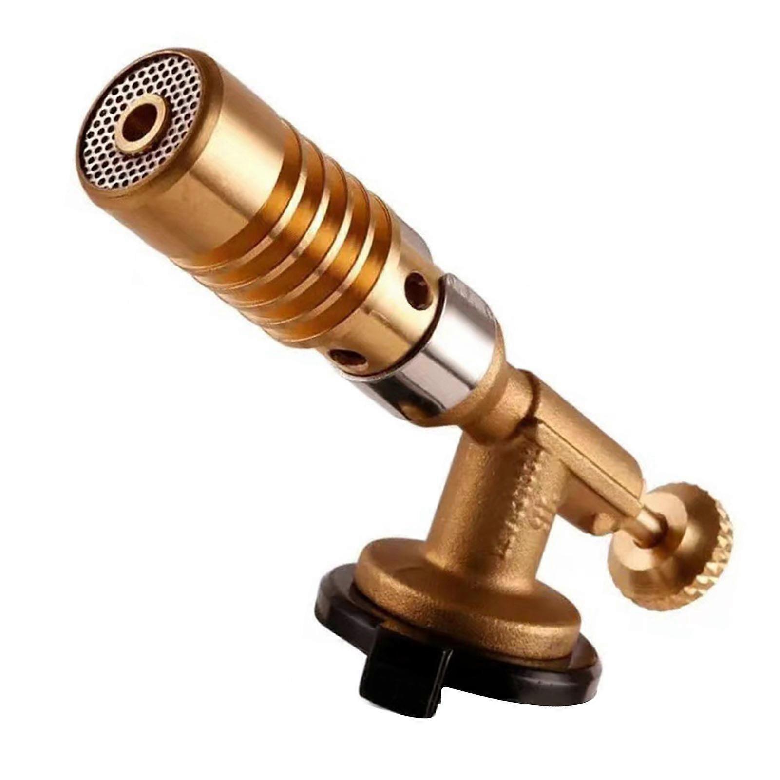 Portable Gas Torch for High Temperature Heating, Ignition, and Barbecue - Butane Gas Tank Spray Gun