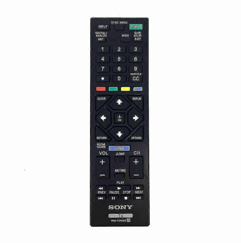 Replace RM-YD093 For Sony BRAVIA LED TV Remote Control KDL-24R425A RMYD093