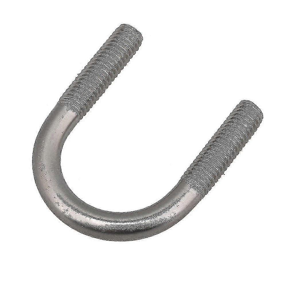 4stk 304 rustfrit stål U Bolt Set Marine Boat Deck Hardware M6x20