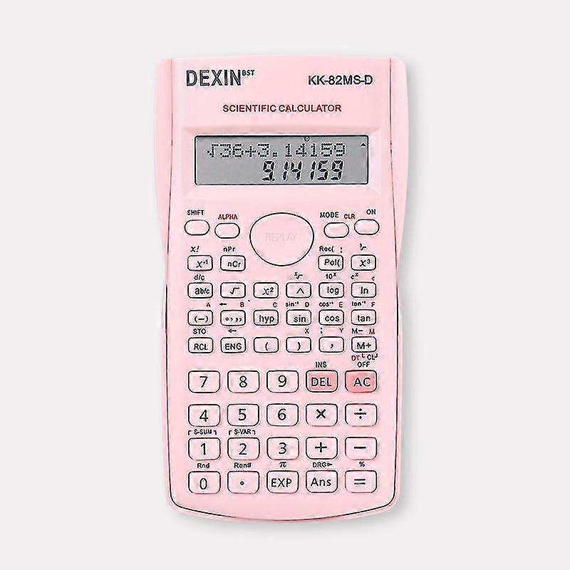 Nueva calculadora científica de ingeniería (rosa)