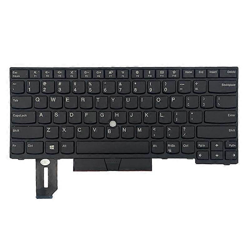 Anglická klávesnica notebooku pre LenovoThinkPad E480 E485 E490 No Frame US Layout