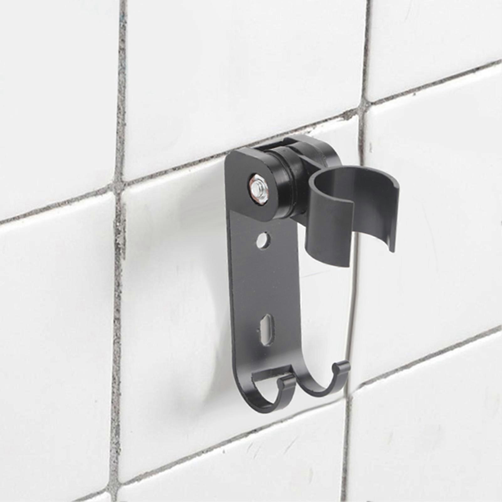 Wall Mounted Adjustable Shower Head Holder Bracket - Space Aluminum