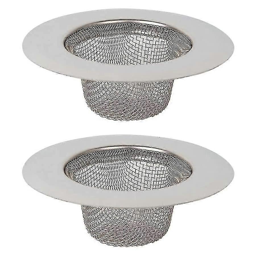 2 Pcs Stainless Steel Kitchen Sink Filter