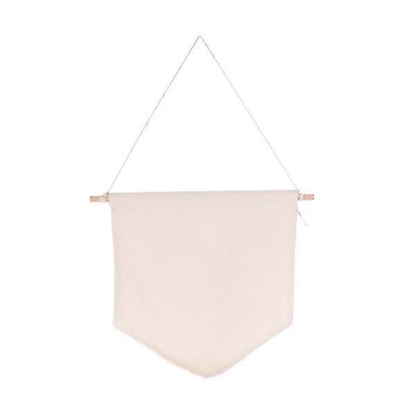 Pin Display Pennant Banner Enamel Lapel Pin Badge Flag Plain Blank Canvas Wall Banner(primary Color/m)-c