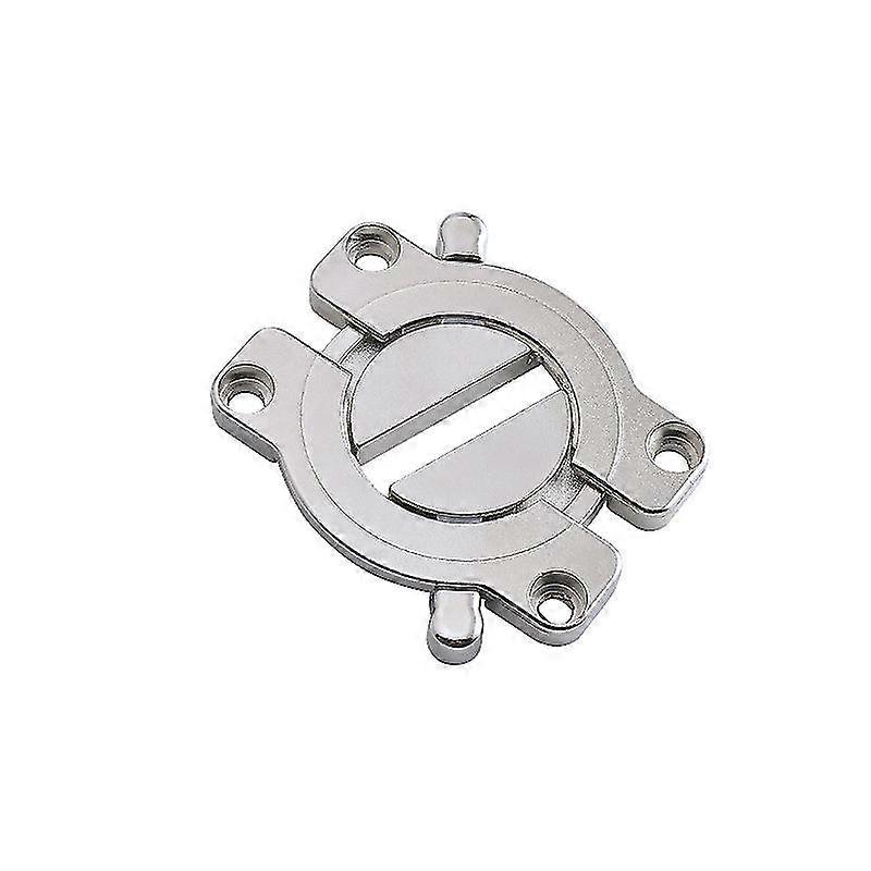 Dining Table Furniture Flat Connector Hardware Accessories, Flat Joint Lock Quick Release Quick Release Combination Buckle (1 Piece, Silver)