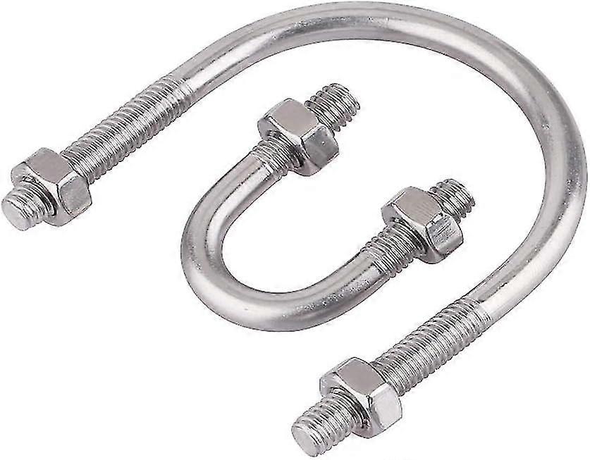 304 rozsdamentes acél U-csavar, U-csavar anyákkal, M660mm, 3db-QJWL