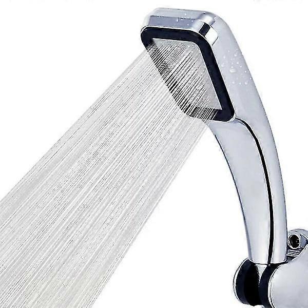 Shower nozzle with high water pressure Silver