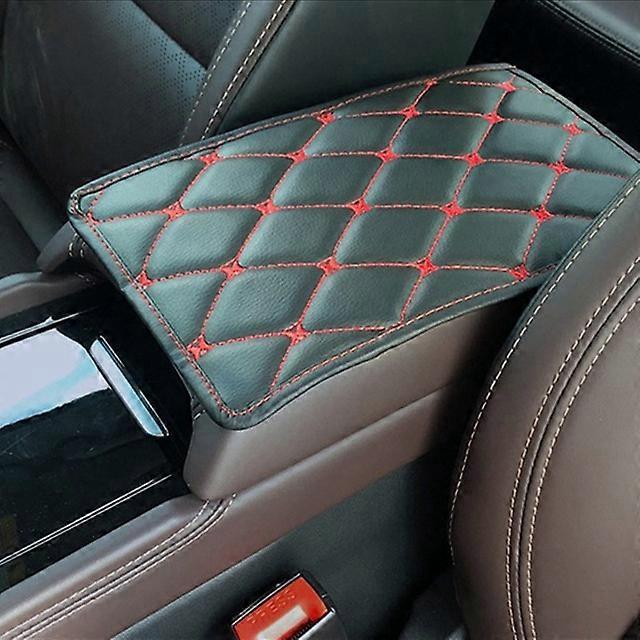 Universal Car Styling PU Armrest Box Anti-wear Cover Armrest Mat Dust-proof Cushion Automobiles Interior Accessories Leather