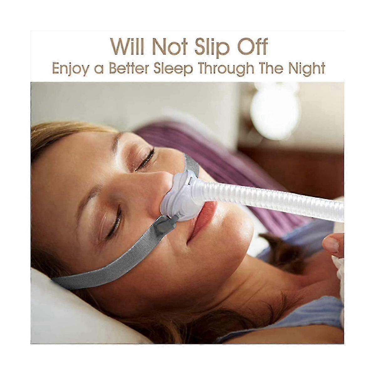 3 قطع بديلة لقناع P10 Cpap Ss مع 6 مشابك تعديل