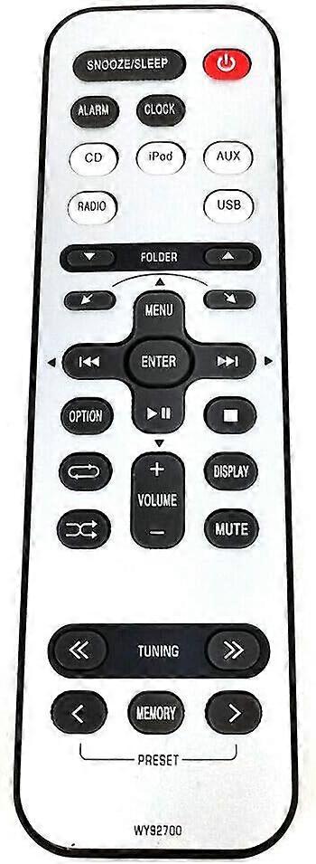 WY92700 Remote Control  for Yamaha Micro CD Receiver Remote Control TSX-112ML TSX-112BL