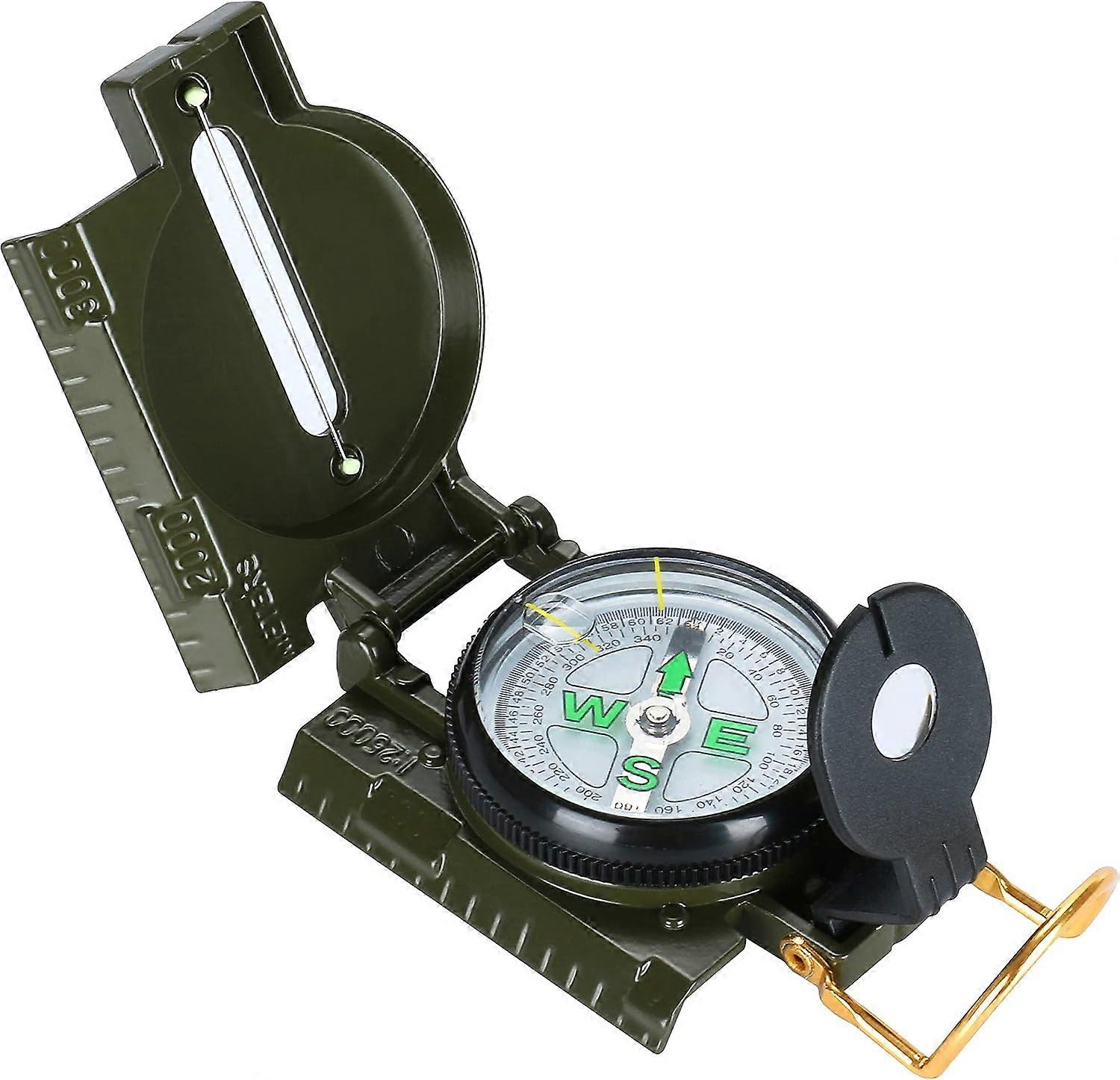 professional military compass navigation hiking compass camouflage color
