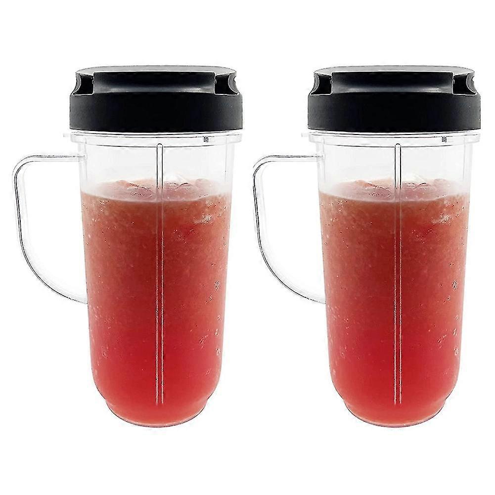 Blender 22oz Mugs With Flip Top To-go Lids Replacement Parts