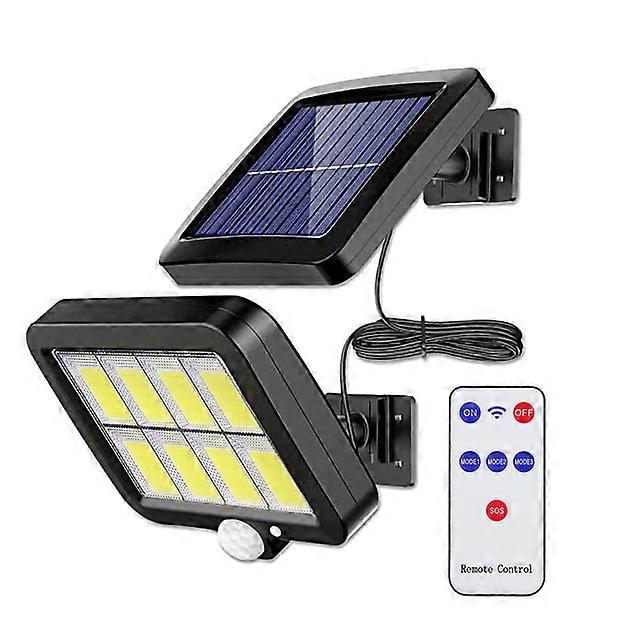 120LED Solar Light Outdoors Motion Sensor Wall Light Waterproof  Emergency Security Solar Powered Lamp for Garden Street Path