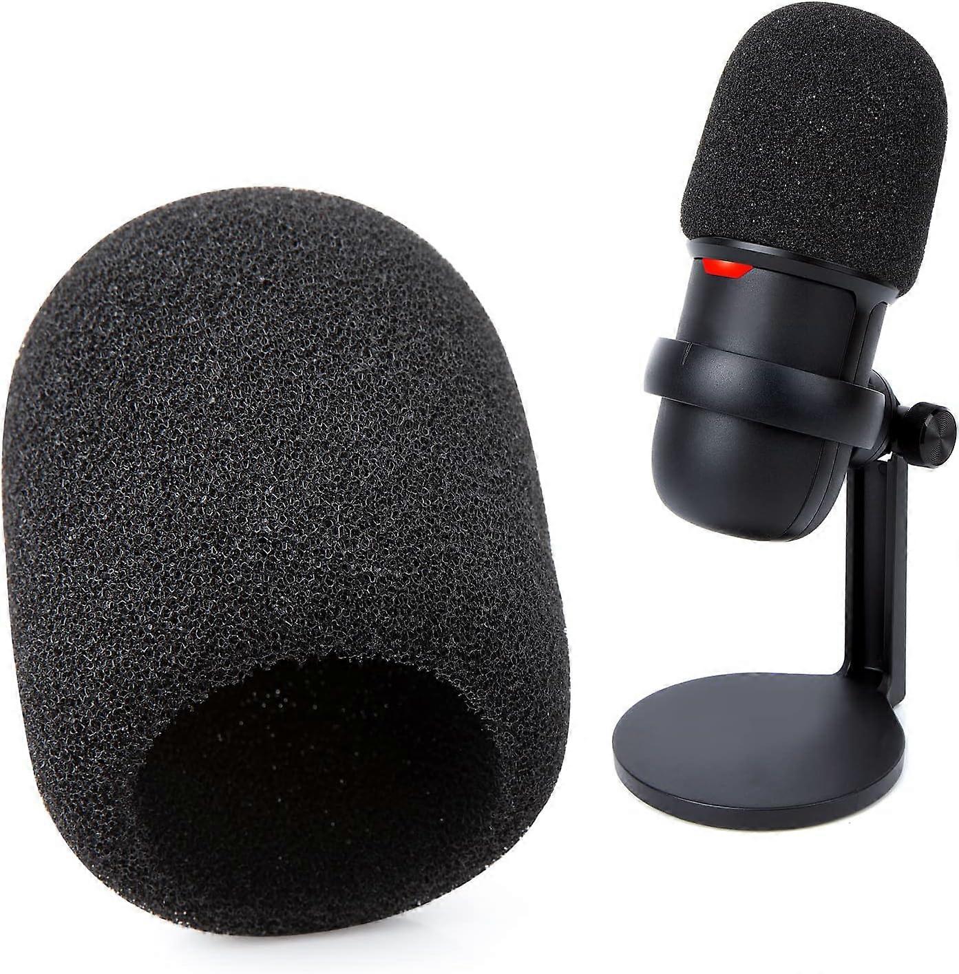 1 pc, Windscreen - 85*55*40mm, Condenser Microphone Foam Cover, Micro Windscreen Pro Cover