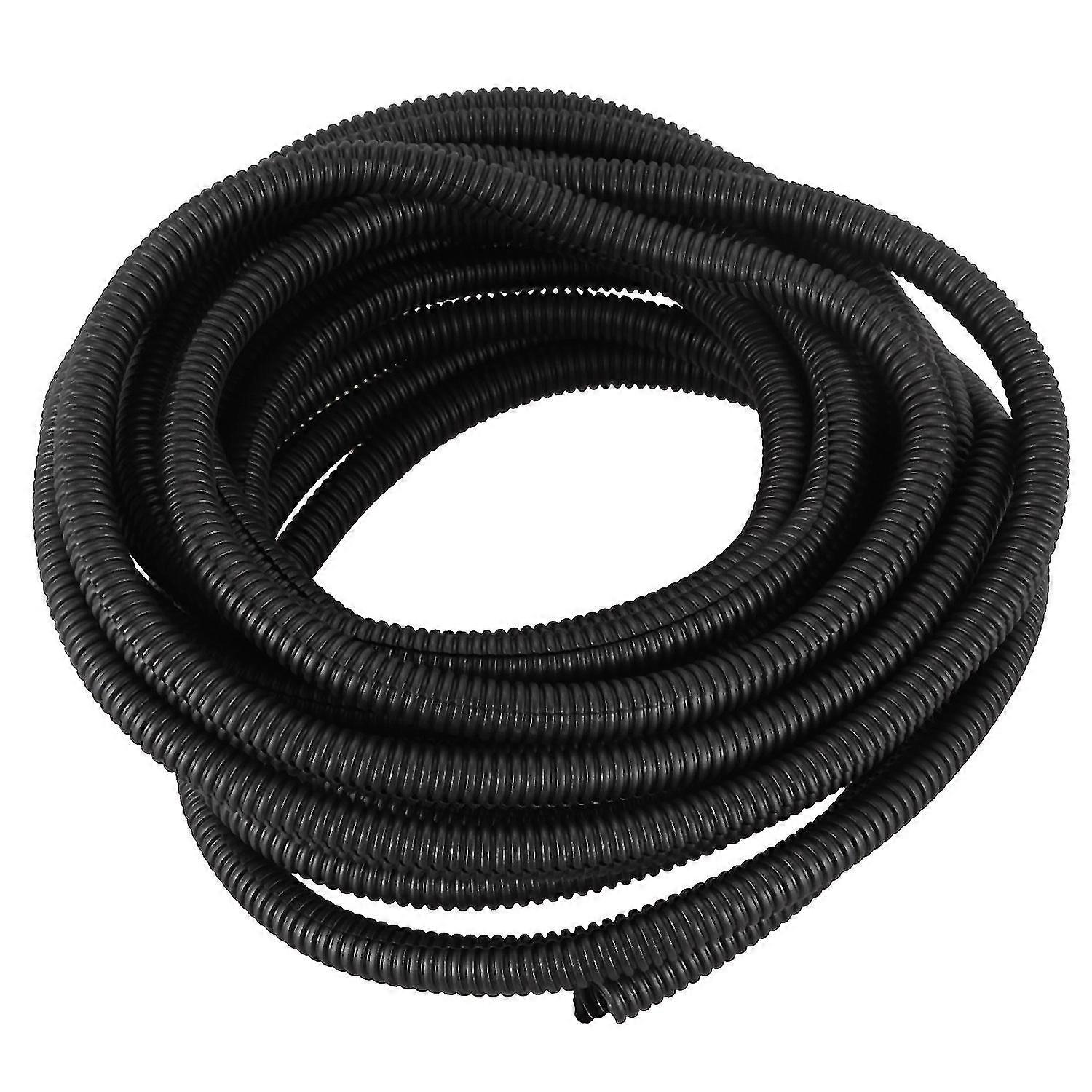 25 Ft 3/8" Split Wire Loom Conduit Polyethylene Tubing Black Color Sleeve Tube_x005F_x000D_