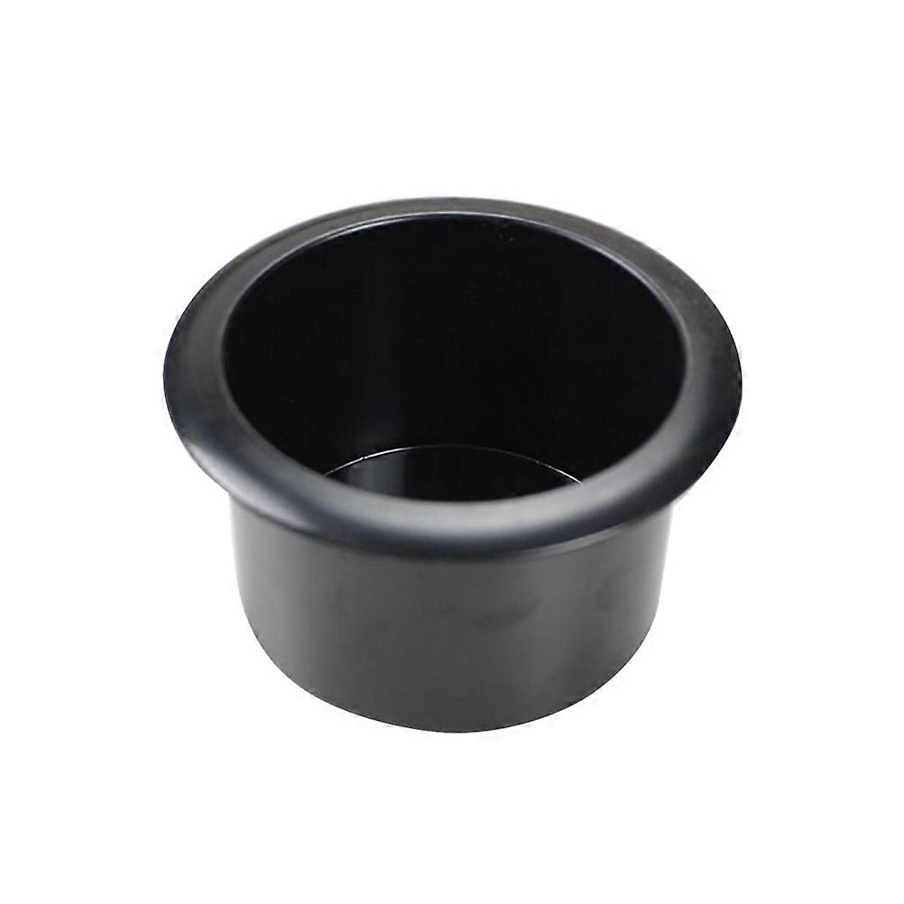 Plastic Replacement Cup Holder Insert Black Storage Cup for Sofa Recliner Car Poker Table