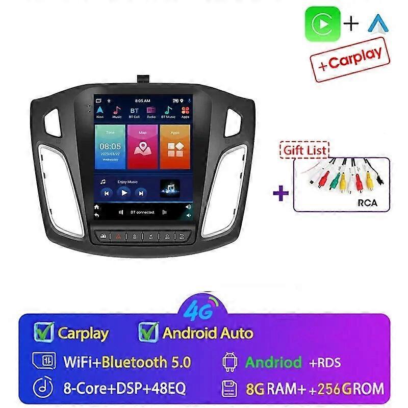Android 13 Car Radio For Ford Focus 2011-2019 Multimedia Video 2Din 4G WIFI GPS Carplay Head Unit 9.7" MP5 Video Player 6G 128G