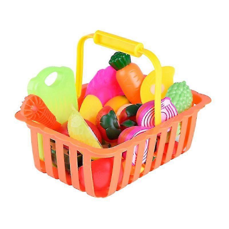 16pcs Cut Fruit Toy