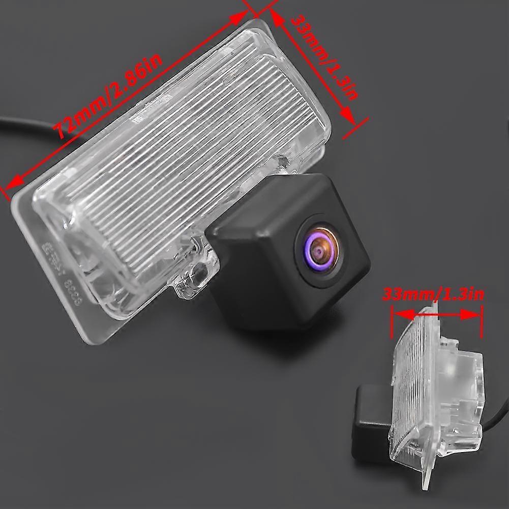 日産アルメーラG15 / Sentra B17 / Bluebird SylphyのためのHD CCD車の逆転バックアップカメラ駐車ライン