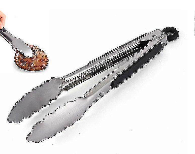 Pinces de cuisson en acier inoxydable avec chaleur