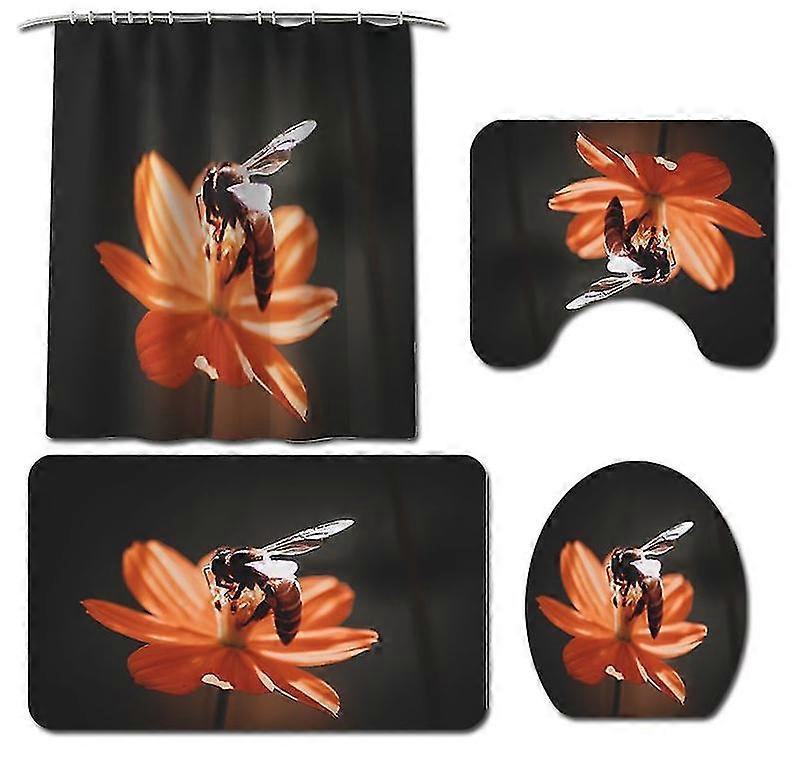 Mng Bee Flower vedenpitävä WC-tyynysetti