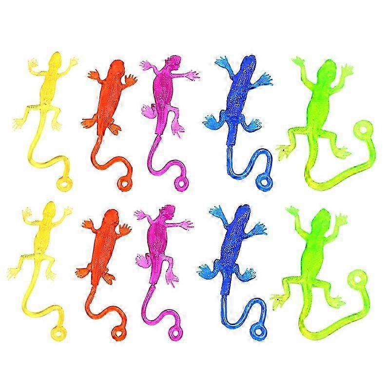 15stk Sticky Lizards Legetøj