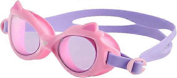 large frame swim goggles with goggle box cat children's section swim goggles anti-fog No Leaking Kids Swim Goggles